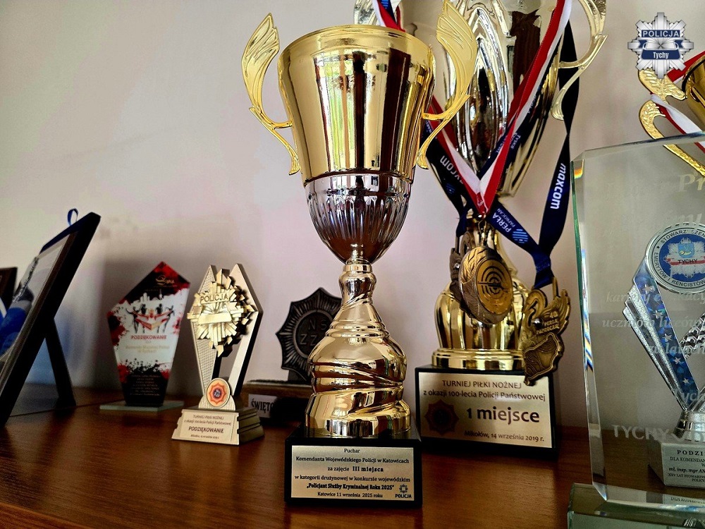 Tyscy policjanci na podium konkursu kryminalnego garnizonu śląskiego