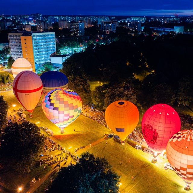 Balonowe widowisko nad Tychami i Pszczyną – wyniki zawodów „In The Silesian Sky”