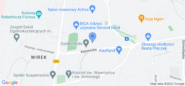Mapa dojazdu Redakcja portalu mojeTychy.pl Tychy
