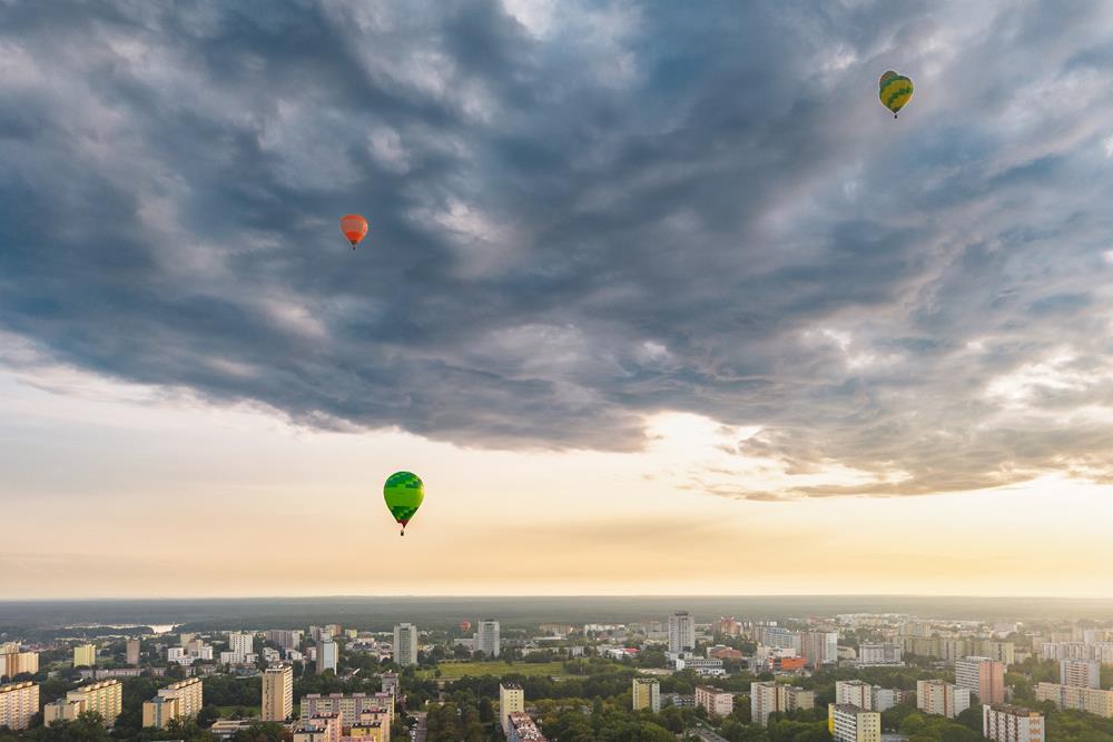 Balonowe widowisko nad Tychami i Pszczyną – wyniki zawodów „In The Silesian Sky” - fotoreportaż