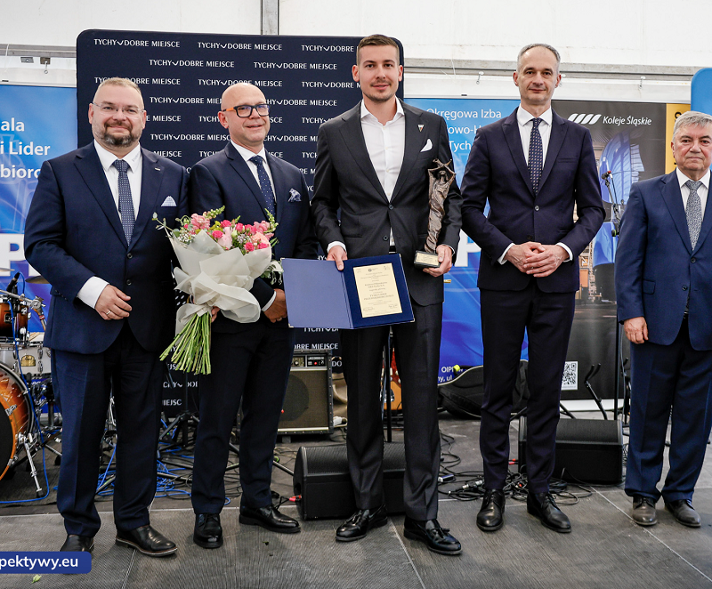 GKS Tychy laureatem Tyskiego Lidera Przedsiębiorczości 2025 w kategorii innowacji