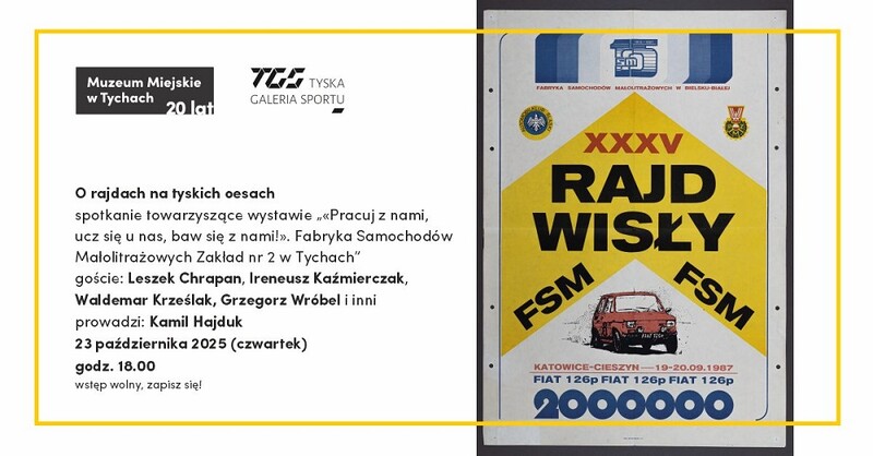 „Gratka dla fanów rajdów” – spotkanie z legendami motorsportu