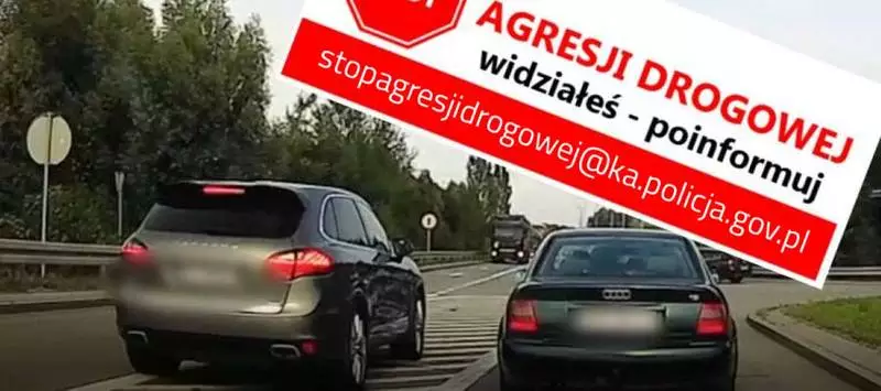 Jak zgłosić agresję drogową? Sprawdź poradnik policjantów!
