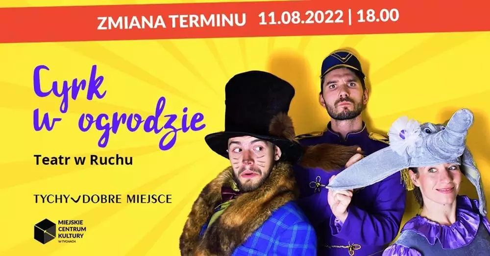 Klub Wilkowyje MCK zaprasza na Rodzinny Czwartek z Teatrem: Cyrk w ogrodzie / fot. FB