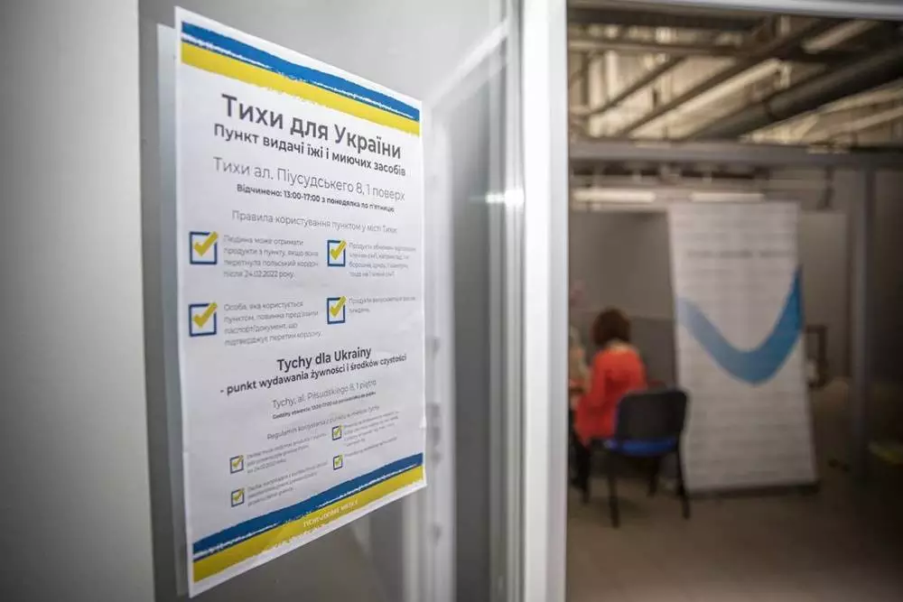 Koniec działania punktu pomocy dla obywateli Ukrainy na Tyskich Halach Targowych / fot. UM Tychy