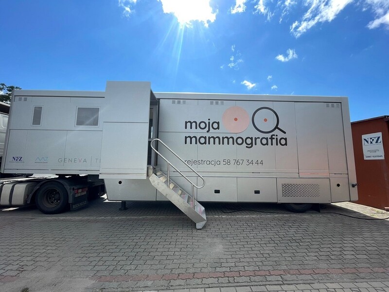 Mammobus w Tychach – bezpłatne badania mammograficzne 7 i 8 sierpnia