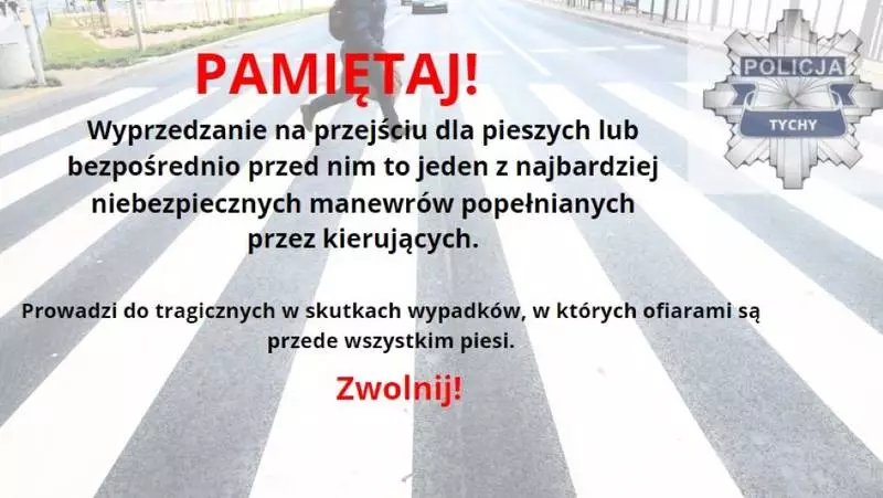 Niebezpieczny manewr wyprzedzania w oku policyjnej kamery