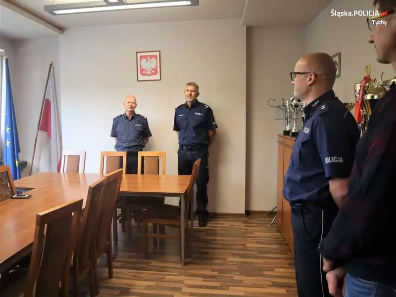 Nowy zastępca komendanta w Tychach