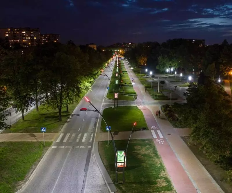 Oszczędności dzięki innowacjom - Tychy testują system automatyzacji oświetlenia ulic