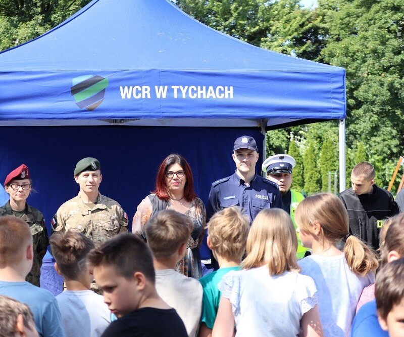 Piknik Rodzinny w Tychach – Sznupek i policja przypomnieli o bezpieczeństwie