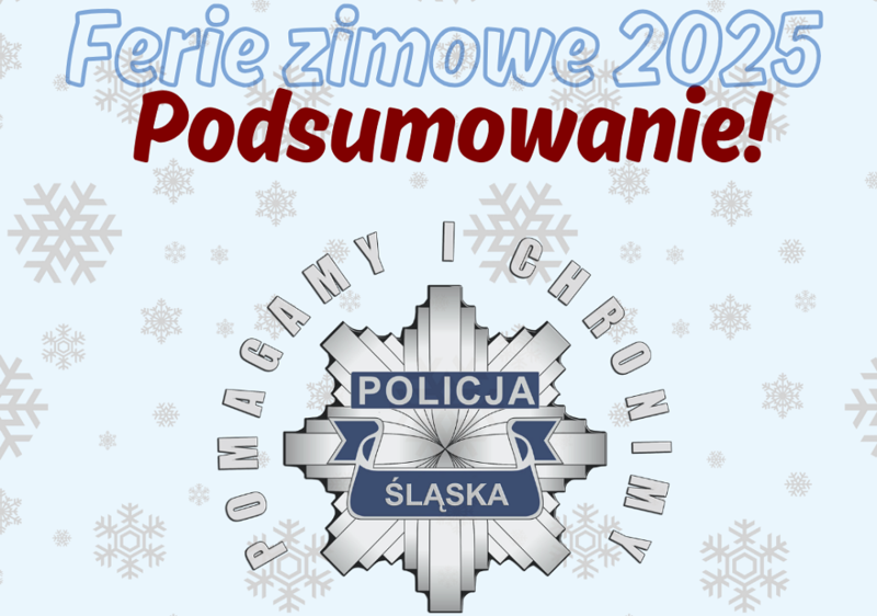 Podsumowanie akcji „Bezpieczne ferie” w Śląskiem – Więcej kontroli, mniej wypadków