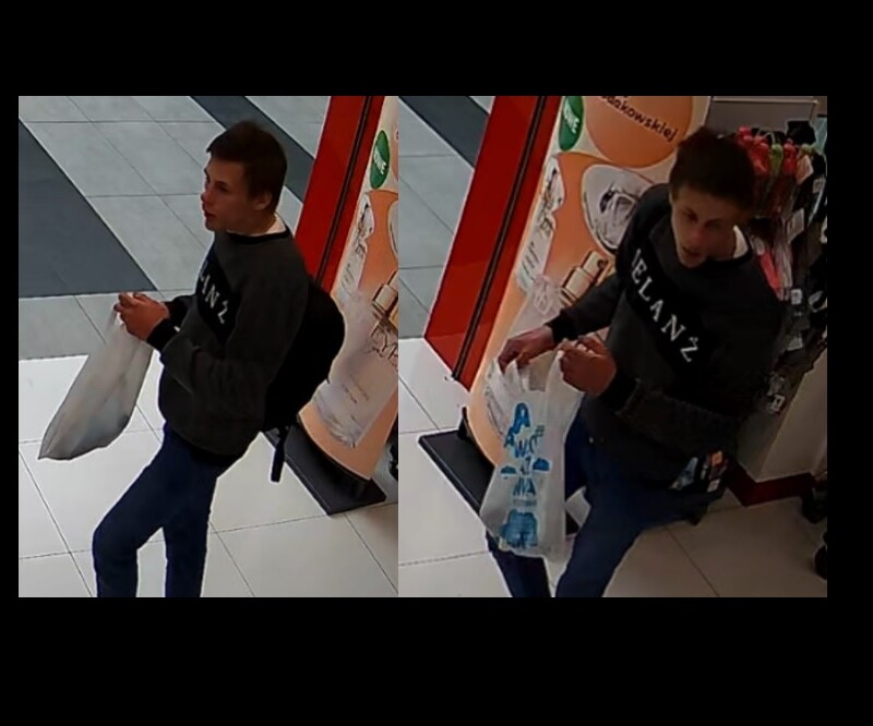 Policja z Tychów poszukuje mężczyzny podejrzewanego o kradzież z konta bankowego