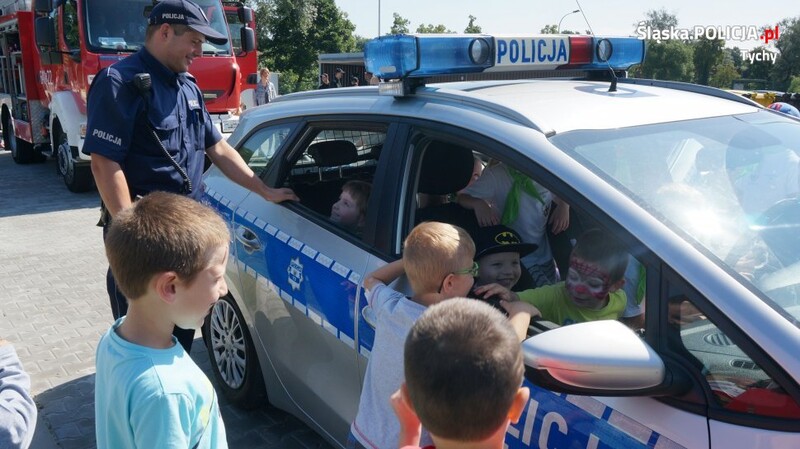 Policjanci na &#8222;Olimpiadzie Przedszkolaka&#8221;