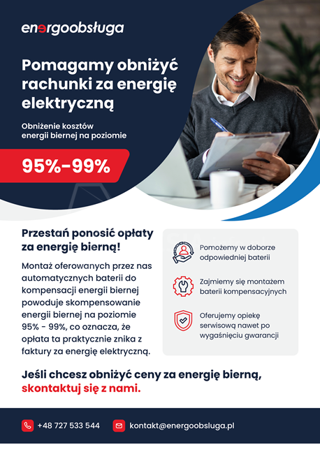 Przedsiębiorco obniż swoje rachunki za prąd!