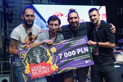 Rock na Plaży 2025 - zgłoś swój zespół i zagraj z Dżemem i Nocnym Kochankiem