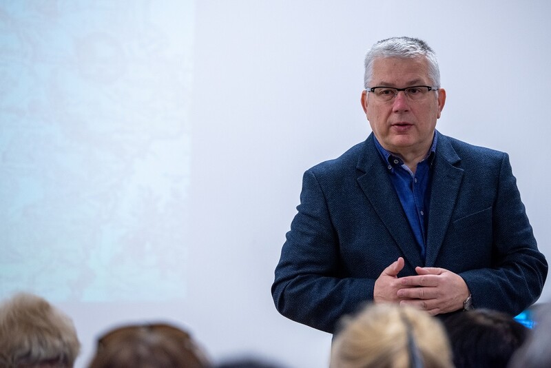 Spotkanie z prof. Ryszardem Kaczmarkiem w Tychach