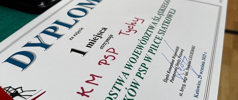Strażacy z Tychów wygrywają XV Mistrzostwa województwa śląskiego w piłce siatkowej