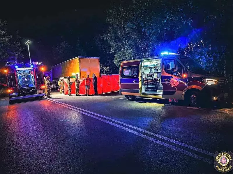 Tragiczny wypadek na ulicy Turyńskiej: zginął 58-letni rowerzysta