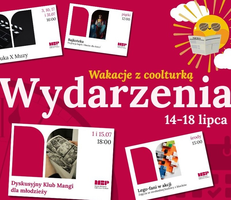 Tydzień pełen atrakcji w MBP Tychy - sprawdź program 14–18 lipca