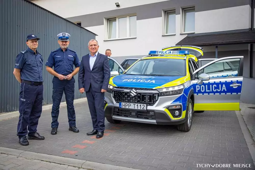 Tyska policja ma nowy radiowóz. Sprawdź! / fot. UM Tychy