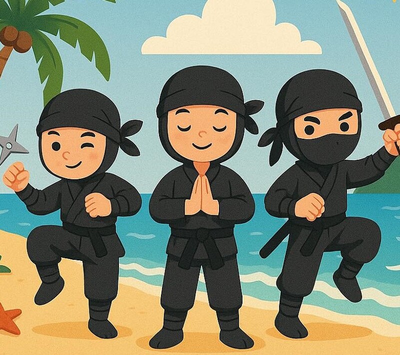 "Wakacyjna Szkoła Ninja w Tychach – zajęcia startują 8 lipca