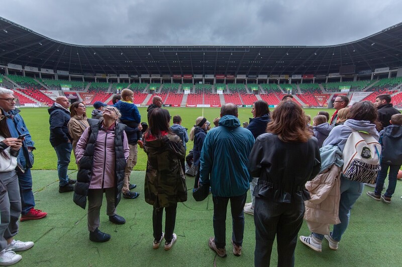 Wieczorne zwiedzanie Stadionu Miejskiego i Tyskiej Galerii Sportu