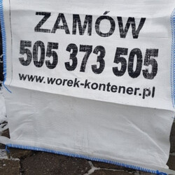 Worek na Gruz 1m3 Big Bag Dostawa Gratis ŚLĄSK