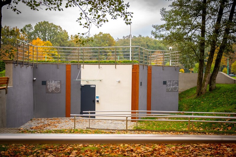 Zakończono remont szaletu miejskiego w Parku Miejskim Solidarności